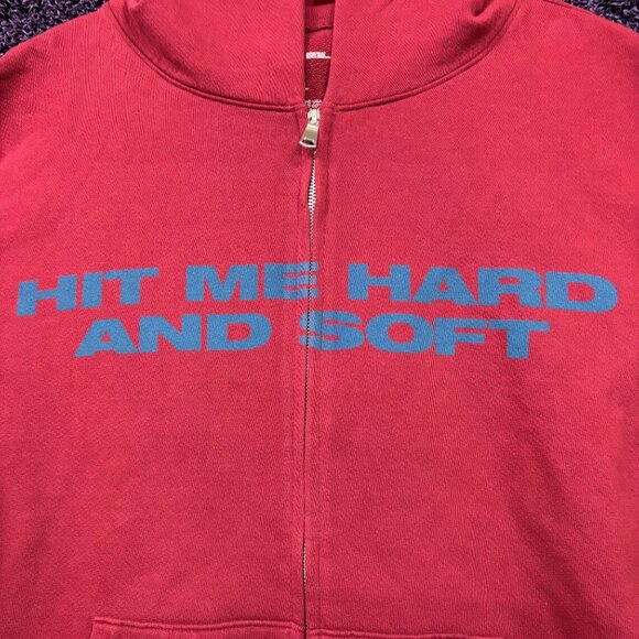 Billie Eilish Listening party Exclusive zip up hoodie size XL - Picture 2 of 4